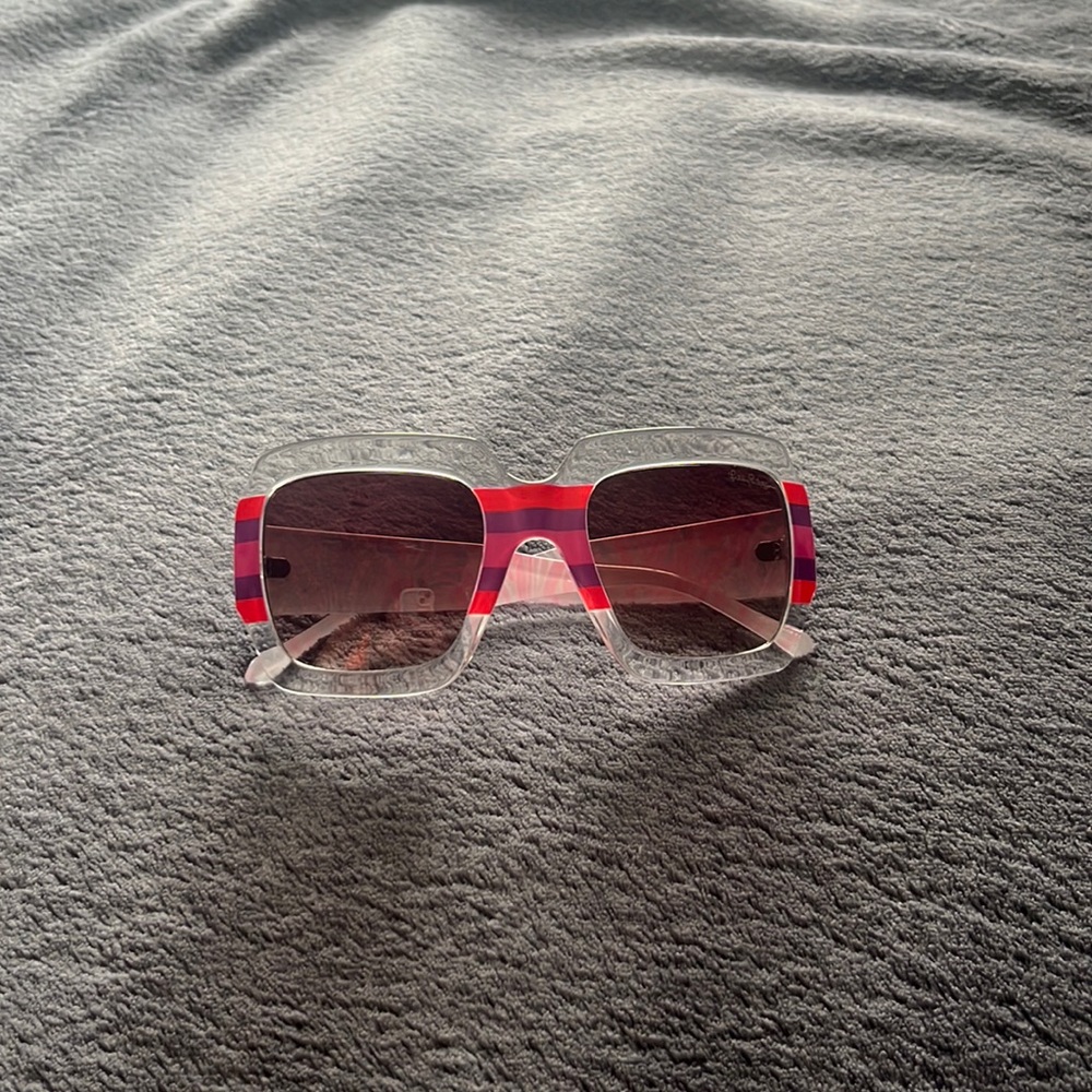 Lilly Pulitzer sunglasses.